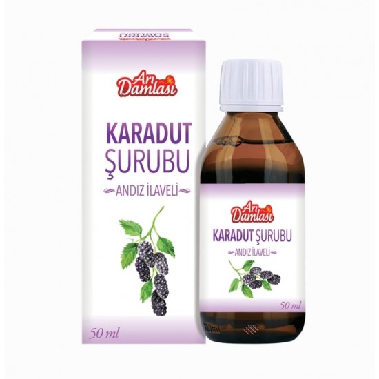 ARI DAMLASI KARADUT ŞURUBU ANDIZ İLAVELİ 50 ML