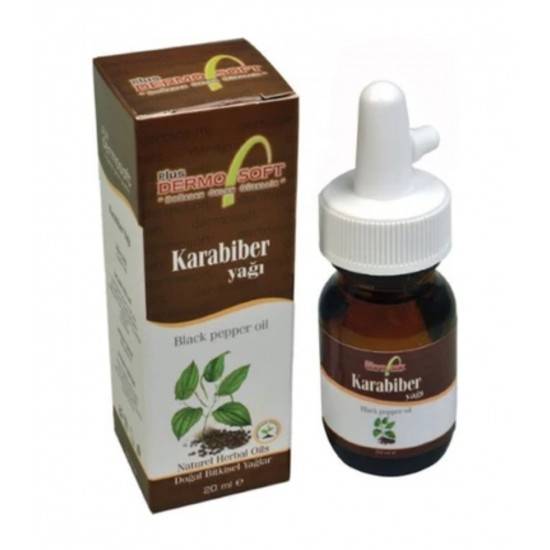 DERMOSOFT KARABİBER YAĞI 20 ML