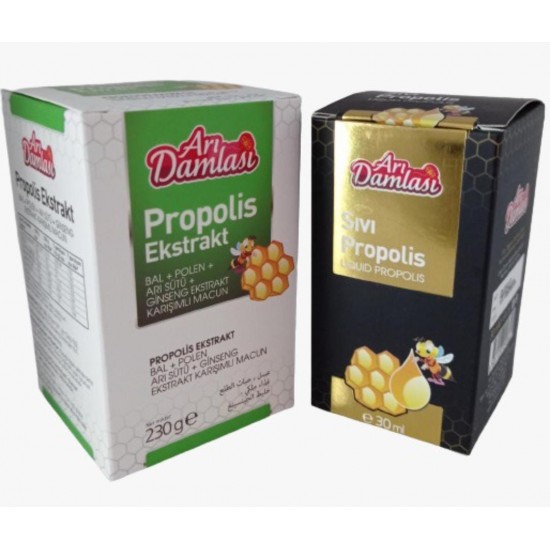 PROPOLİS EKSTRAKT (230GR) + SIVI PROPOLİS (30ML)