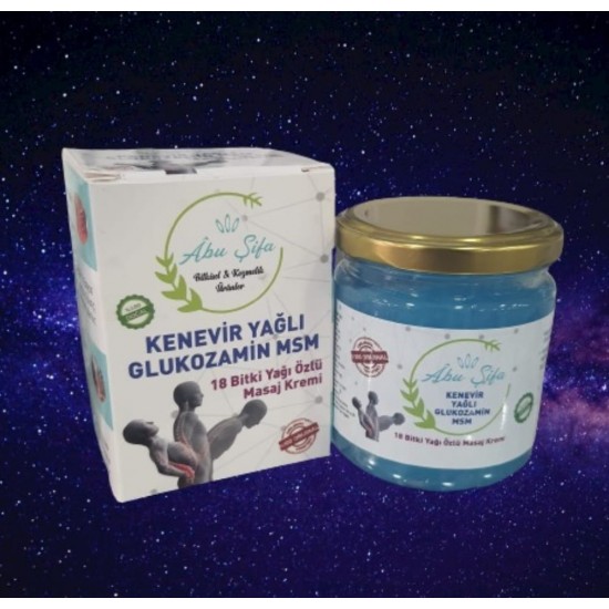 ABU ŞİFA KENEVİR YAĞLI 18 BİTKİ ÖZLÜ MASAJ KREMİ 200 ML [1 ADET]