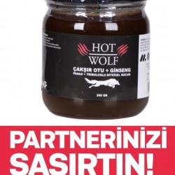HOT WOLF ÇAKŞIR GİNSENG PERFORMANS MACUNU 240 GR
