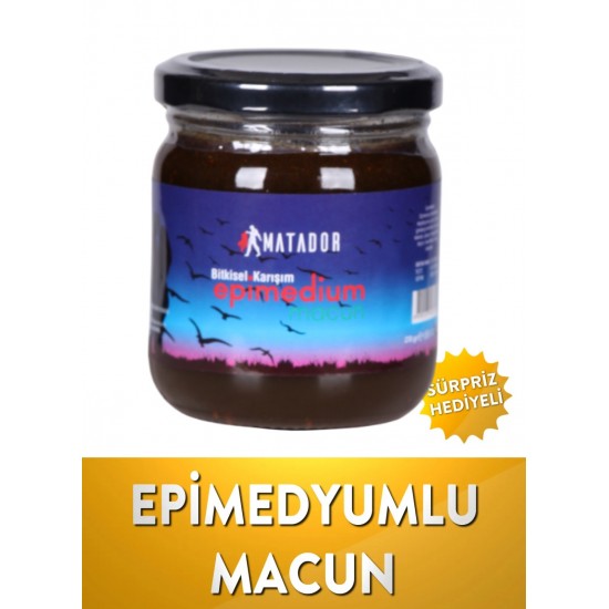 MATADOR 210GR BİTKİSEL PERFORMANS MACUNU