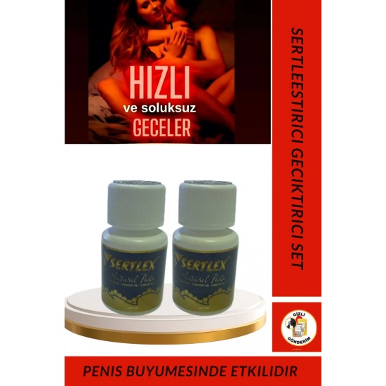 SERTLEX 30 LU SERTLEŞTİRİCİ VE GECİKTİRİCİ KAPSÜL