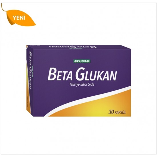 AKSUVİTAL BETA GLUKAN 30 KAPSÜL