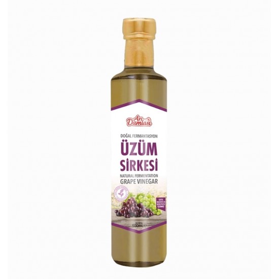 ARI DAMLASI ORGANİK ÜZÜM SİRKESİ 500 ML