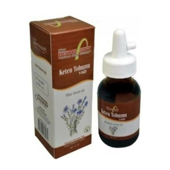 DERMOSOFT KETEN TOHUMU YAĞI 50 ML