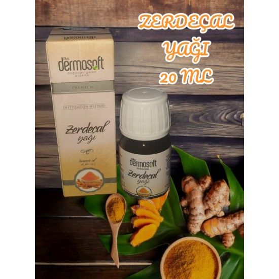 DERMOSOFT PLUS SAF ZERDEÇAL YAĞI  20 ML  PREMIUM SERİSİ