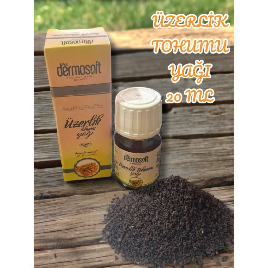 DERMOSOFT PLUS SAF ÜZERLİK TOHUMU YAĞI  20 ML PREMIUM SERİSİ