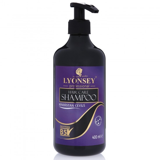 LYONSEY HİNDİSTAN CEVİZİ YAĞLI ŞAMPUAN 400 ML